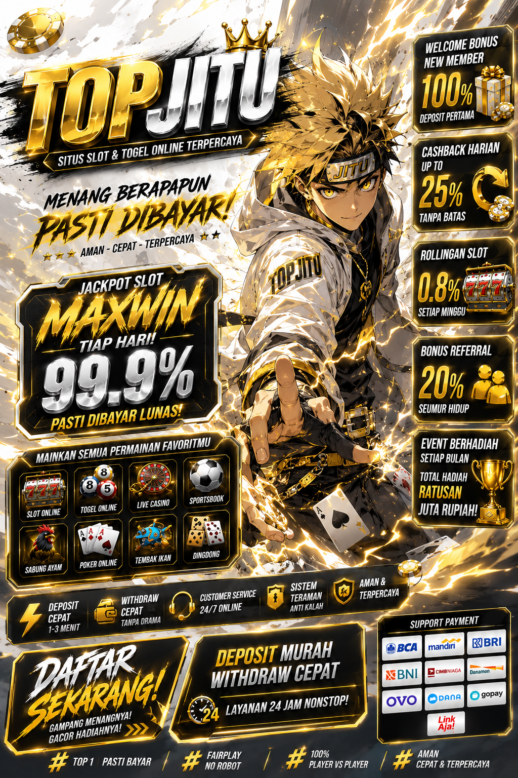 TOPJITU | Rekomendasi Link Daftar & Login Togel Online Paling Top Se Asia